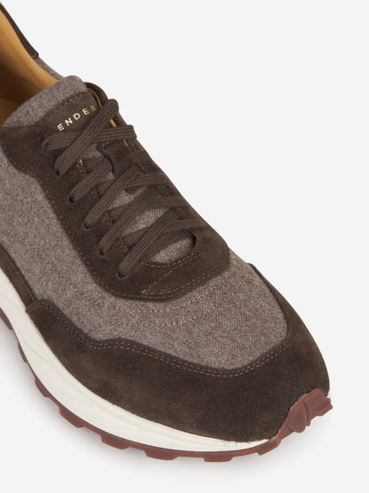 Outlet online Henderson Baracco Hombre Sneakers Piel Ante color Verde Oscuro sku 616-002539 01 - Foto 5