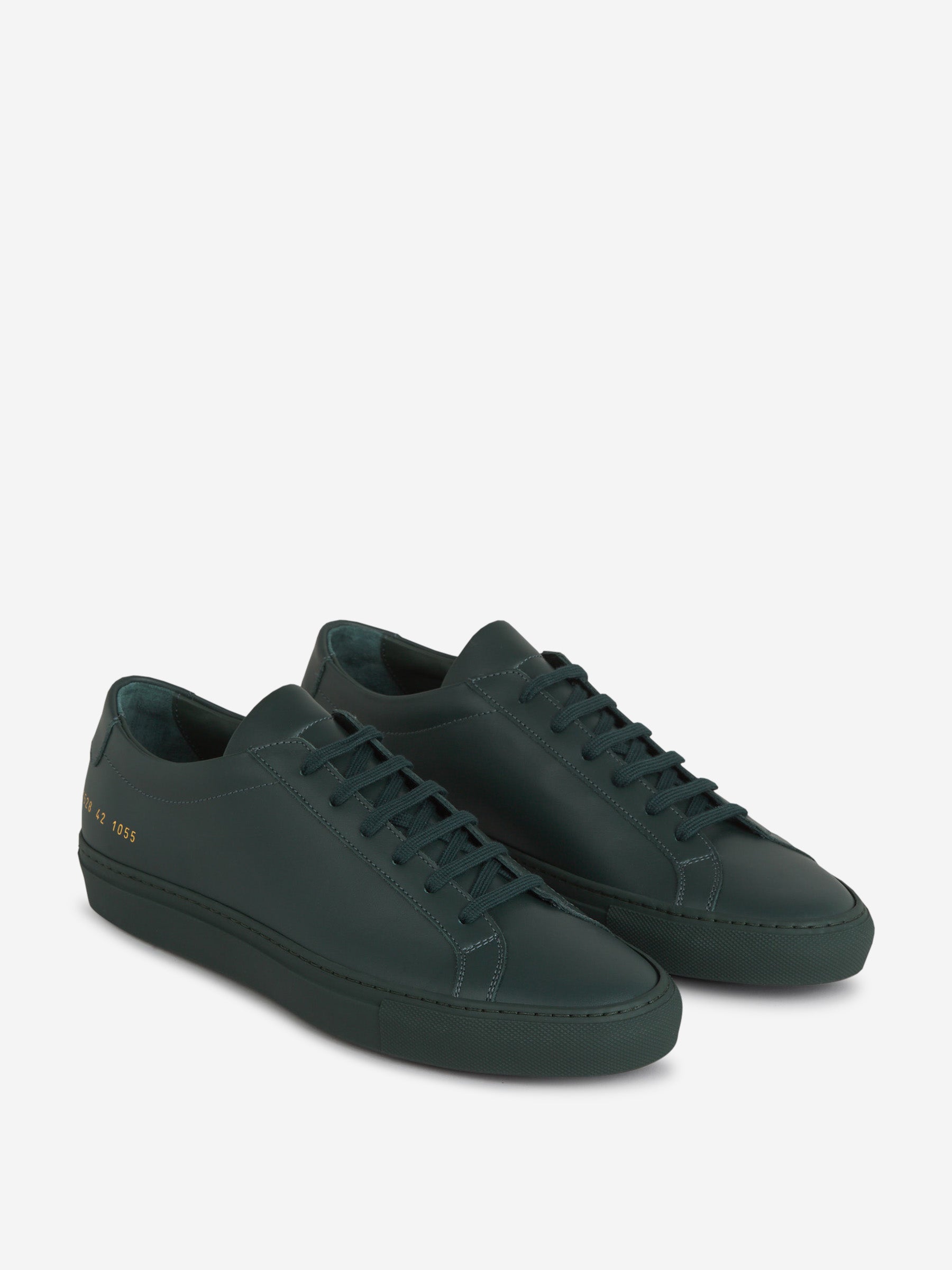 Outlet online Common Projects Hombre Sneakers Achilles color Verde Oscuro sku 616-002708 05 - Foto 2