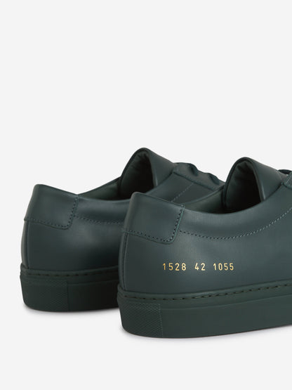 Outlet online Common Projects Hombre Sneakers Achilles color Verde Oscuro sku 616-002708 05 - Foto 5