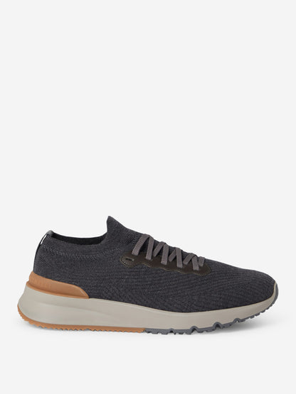 Outlet online Brunello Cucinelli Hombre Sneakers Running Punto color Azul Marino sku 616-002859 01 - Foto 1