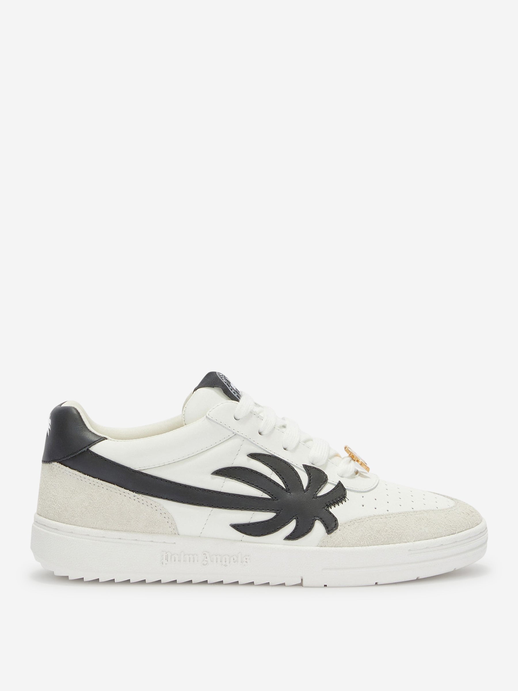 Outlet online Palm Angels Hombre Sneakers Universitarias Palm color Blanco Y Negro sku 616-002863 01 - Foto 1