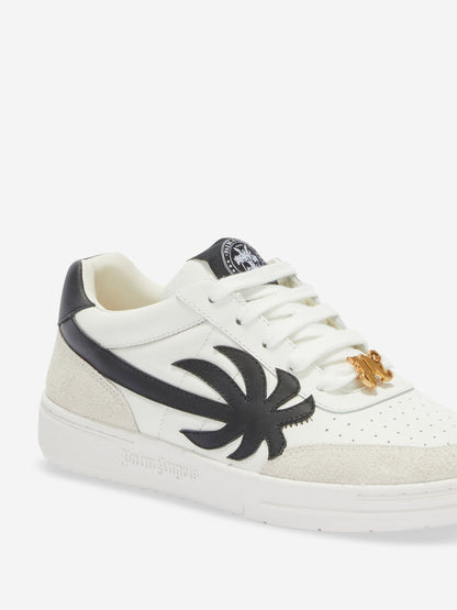 Outlet online Palm Angels Hombre Sneakers Universitarias Palm color Blanco Y Negro sku 616-002863 01 - Foto 3