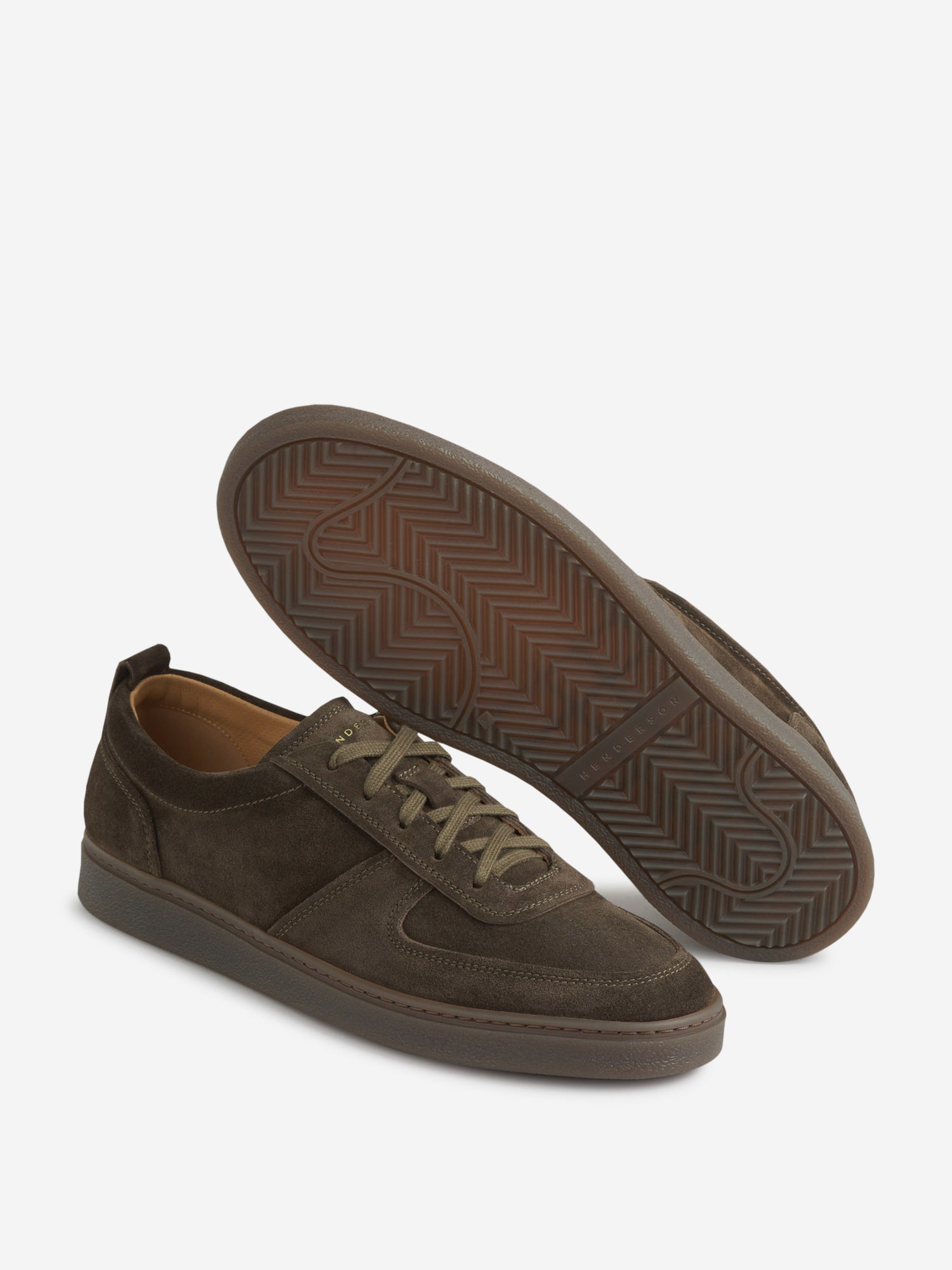 Outlet online Henderson Baracco Hombre Sneakers Levante.S color Verde Militar sku 616-002932 03 - Foto 4