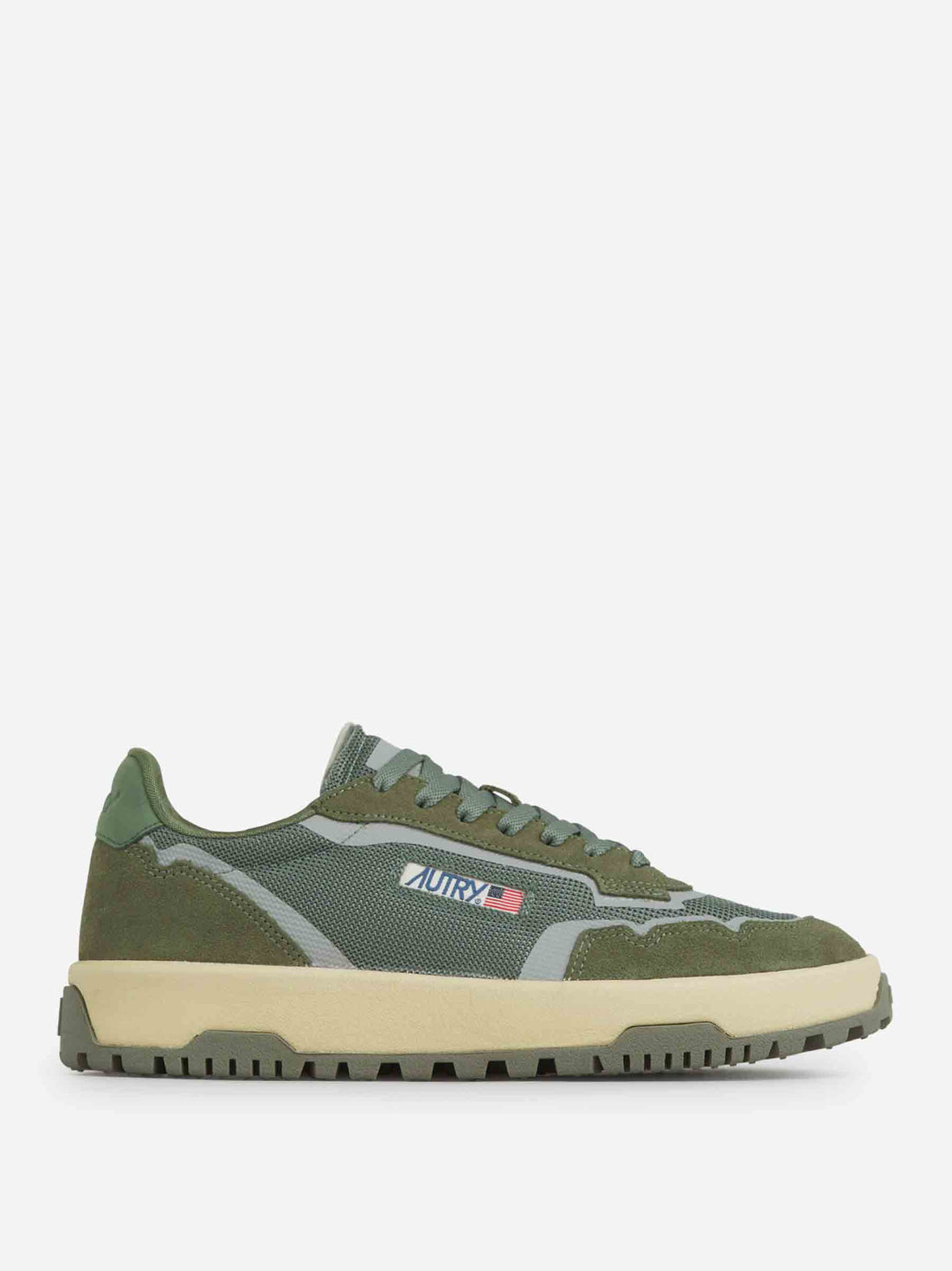 Autry Hombre Barcelona Sneakers Widplace color Verde Oscuro sku 616-002957 01 - Foto 1