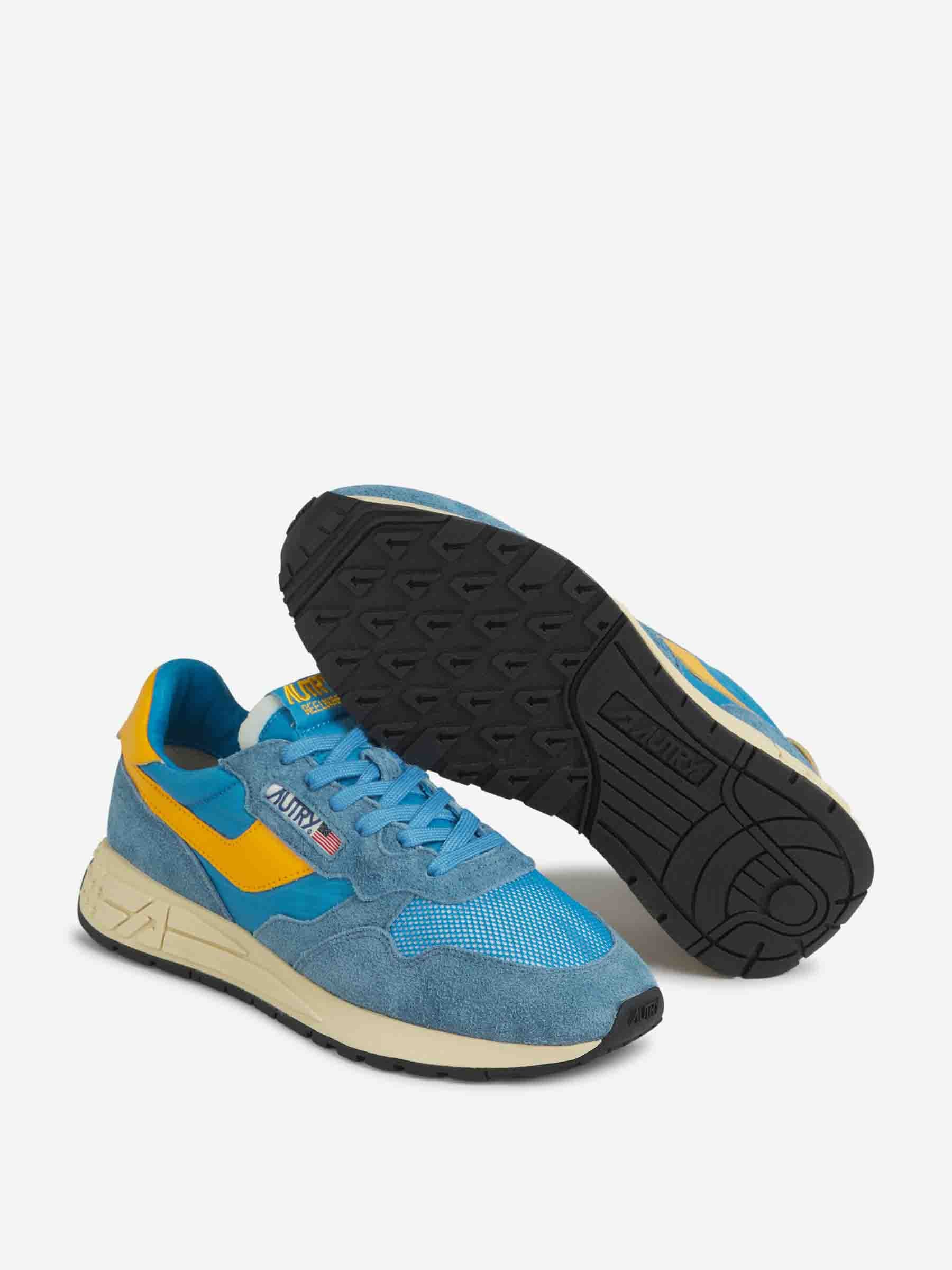 Outlet online Autry Hombre Sneakers Reelwind Piel color Azul sku 616-002960 01 - Foto 4