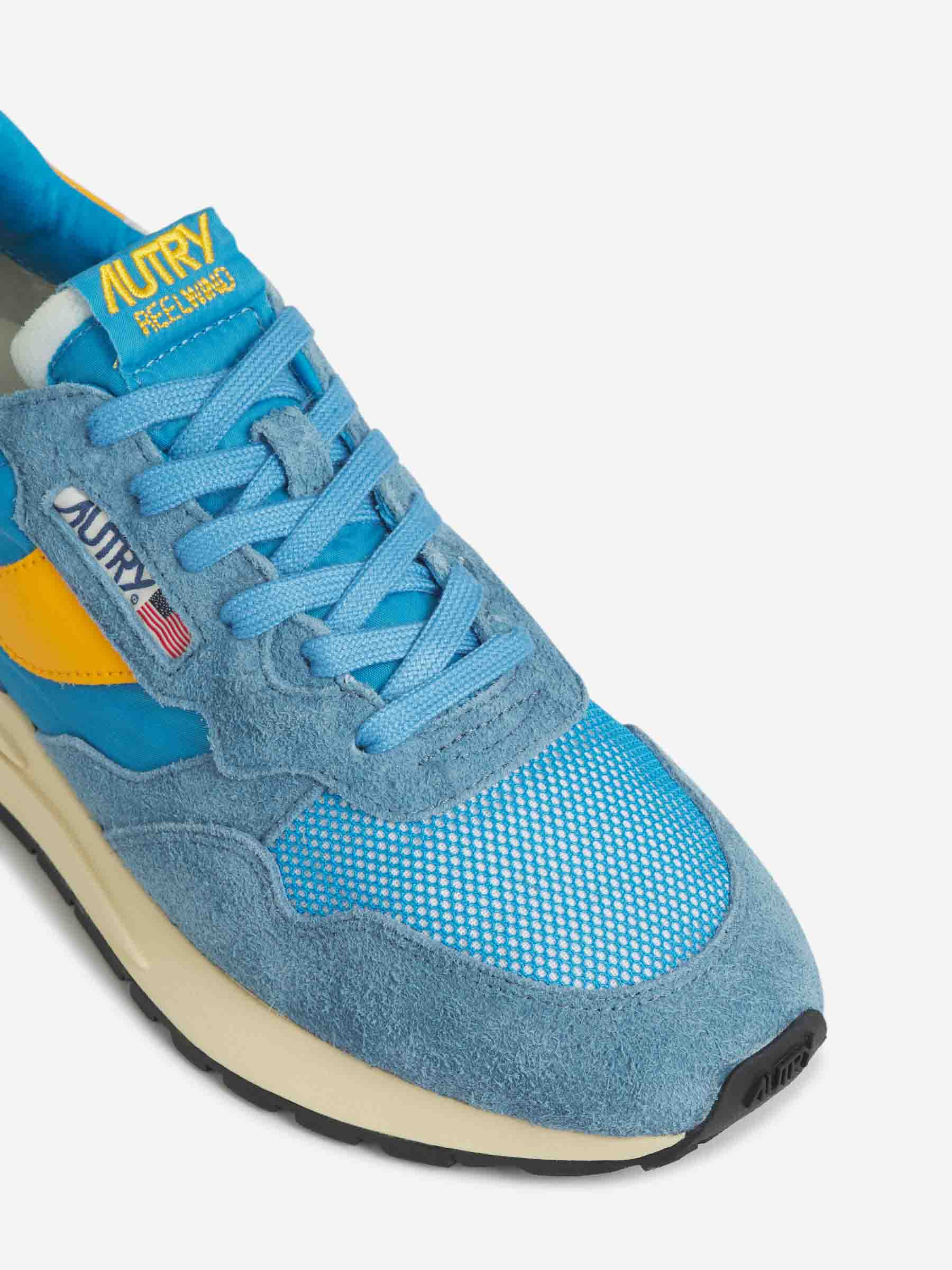 Outlet online Autry Hombre Sneakers Reelwind Piel color Azul sku 616-002960 01 - Foto 5
