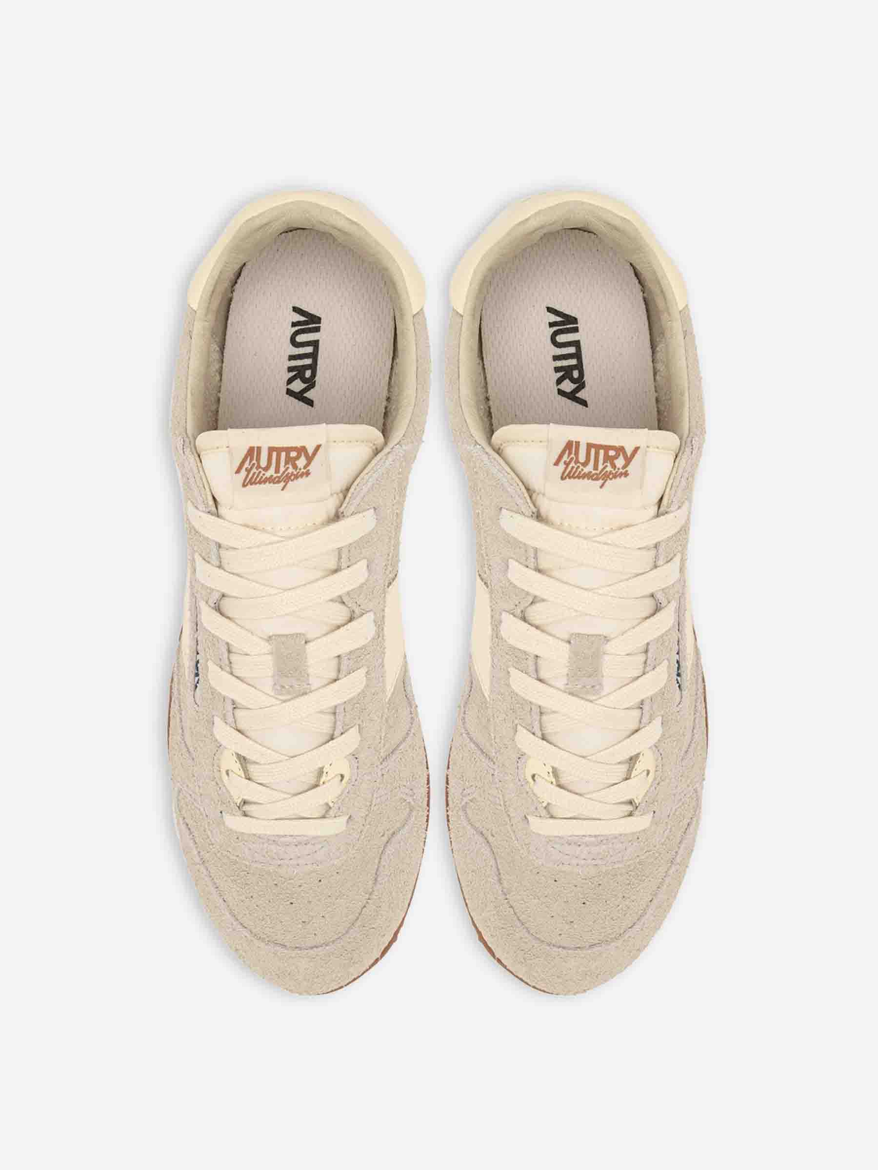 Outlet online Autry Hombre Sneakers Windspin Ante color Crema sku 616-002970 01 - Foto 4