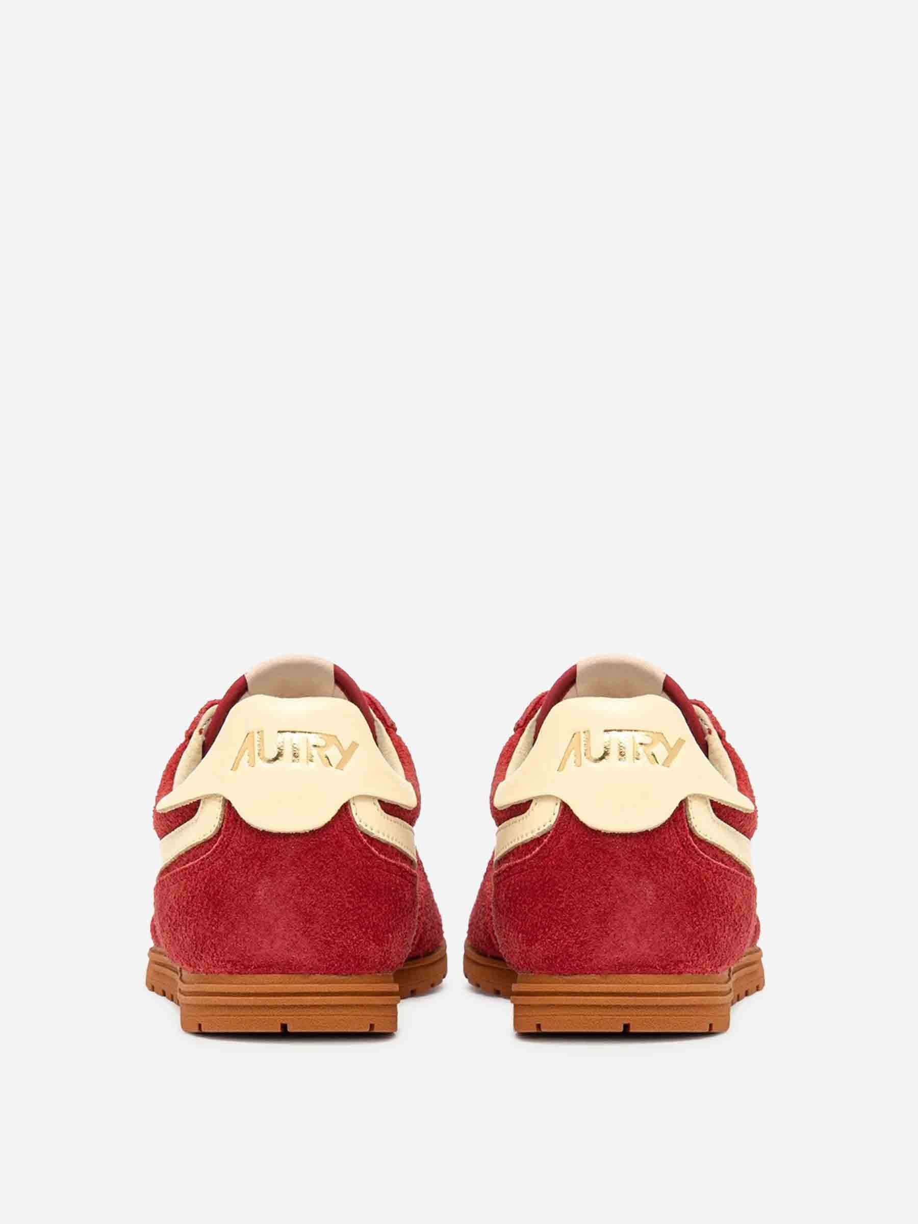 Outlet online Autry Hombre Sneakers Windspin Ante color Rojo sku 616-002970 02 - Foto 2