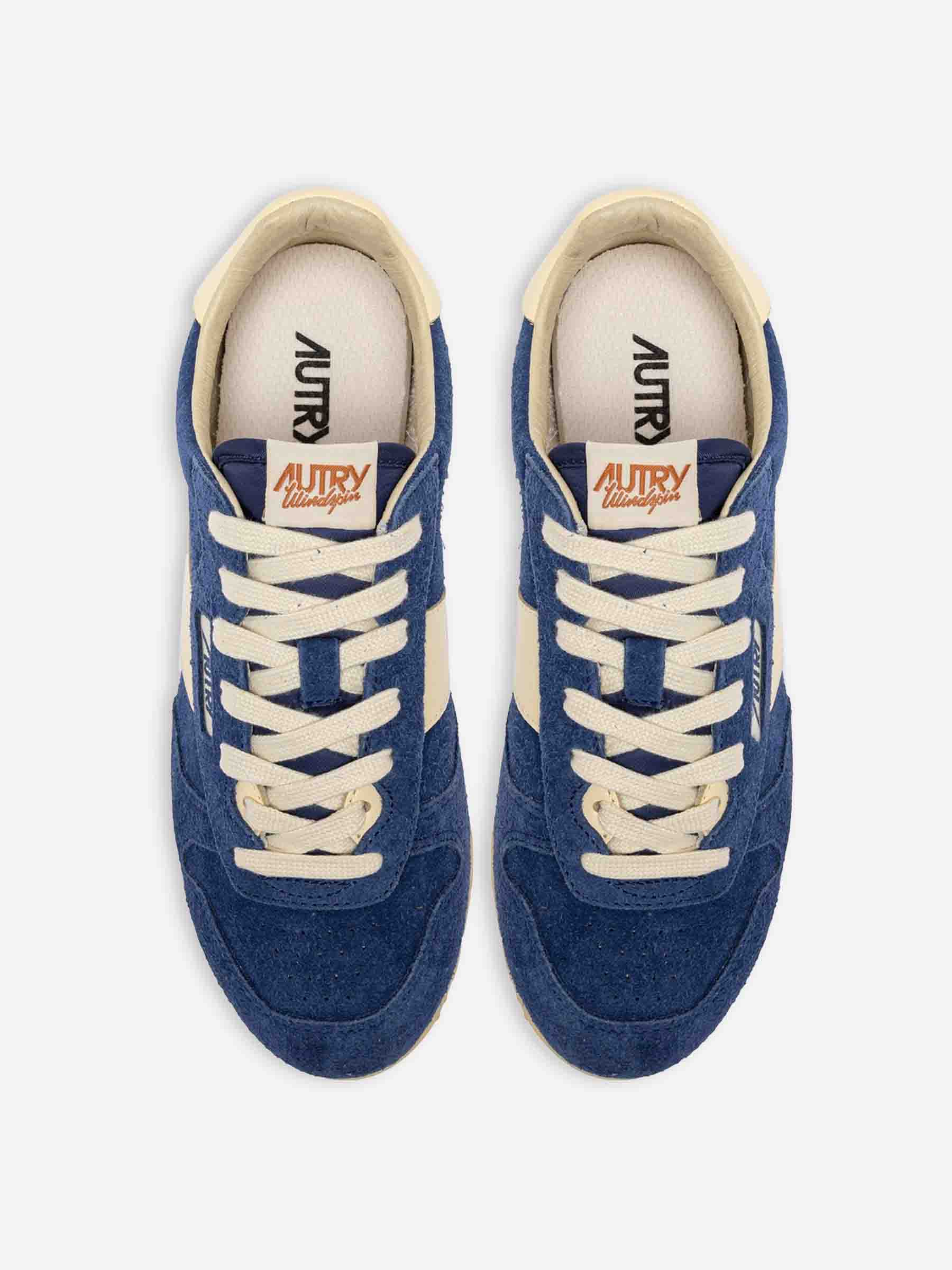 Autry Hombre Barcelona Sneakers Windspin Ante color Azul Marino sku 616-002970 03 - Foto 5