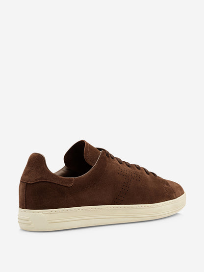 Outlet online Tom Ford Hombre Sneakers Warwick color Marrón Oscuro sku 616-002972 03 - Foto 3
