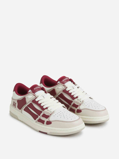 Outlet online Amiri Hombre Sneakers Skel Piel color Burdeos sku 616-002975 03 - Foto 2