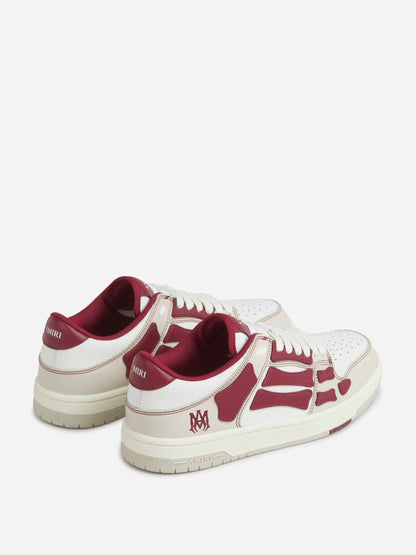 Outlet online Amiri Hombre Sneakers Skel Piel color Burdeos sku 616-002975 03 - Foto 3