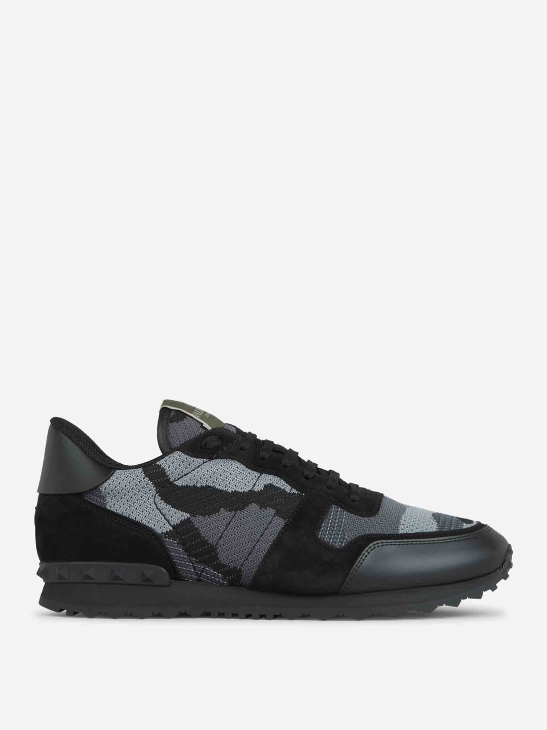 Valentino Garavani Hombre Barcelona Sneakers Rockrunner Camouflage color Negro sku 616-002999 01 - Foto 1