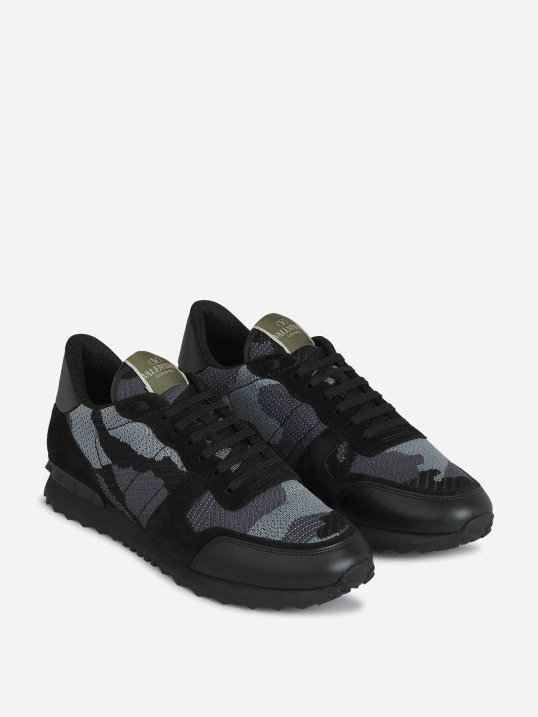 Valentino Garavani Hombre Barcelona Sneakers Rockrunner Camouflage color Negro sku 616-002999 01 - Foto 2