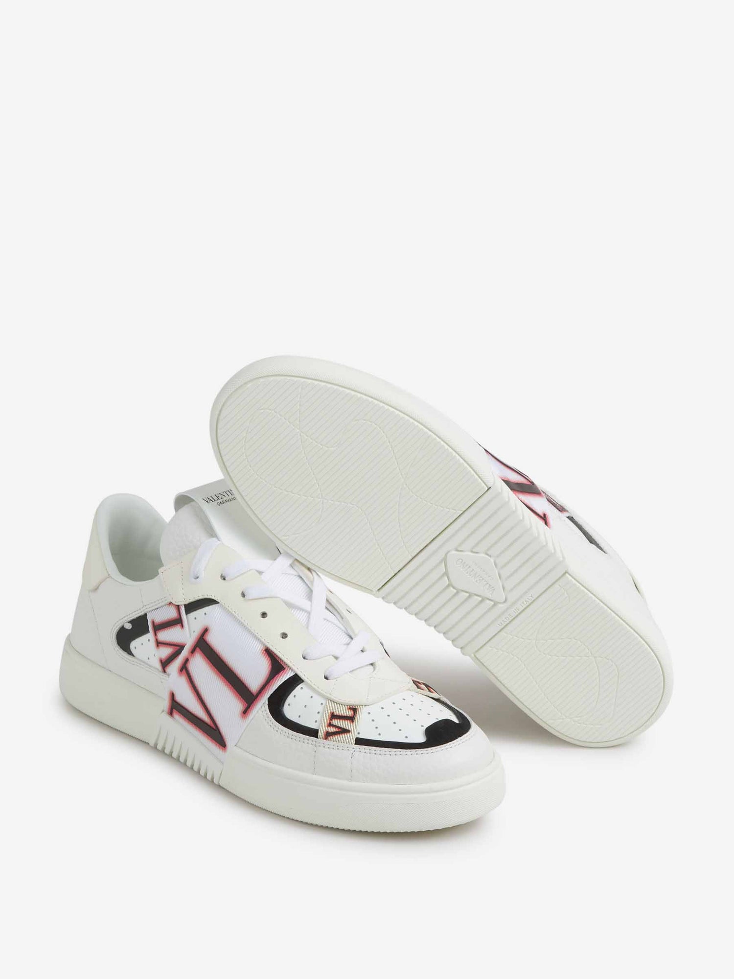 Valentino Garavani Hombre Barcelona Sneakers Piel VLTN color Blanco sku 616-003001 01 - Foto 4