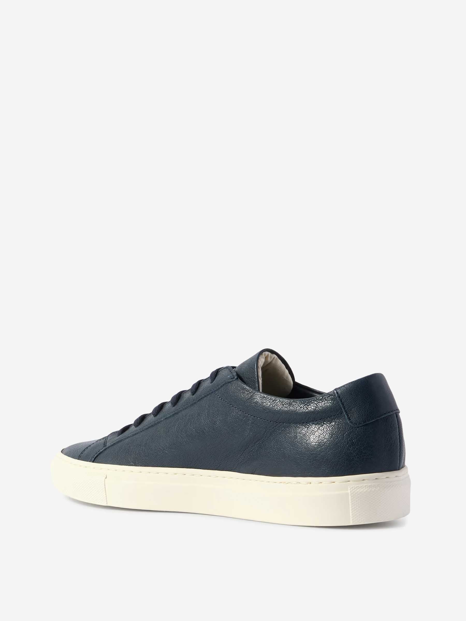 Outlet online Common Projects Hombre Sneakers Piel 2477 color Azul Marino sku 616-003017 01 - Foto 3