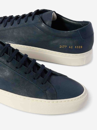 Outlet online Common Projects Hombre Sneakers Piel 2477 color Azul Marino sku 616-003017 01 - Foto 4