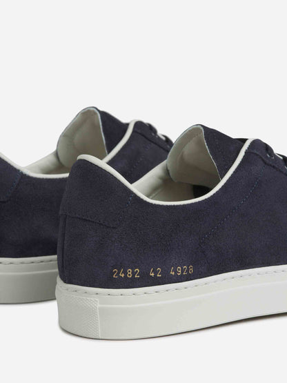 Common Projects Hombre Barcelona Sneakers Ante 2482 color Azul Marino sku 616-003019 02 - Foto 5