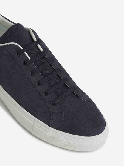 Common Projects Hombre Barcelona Sneakers Ante 2482 color Azul Marino sku 616-003019 02 - Foto 6