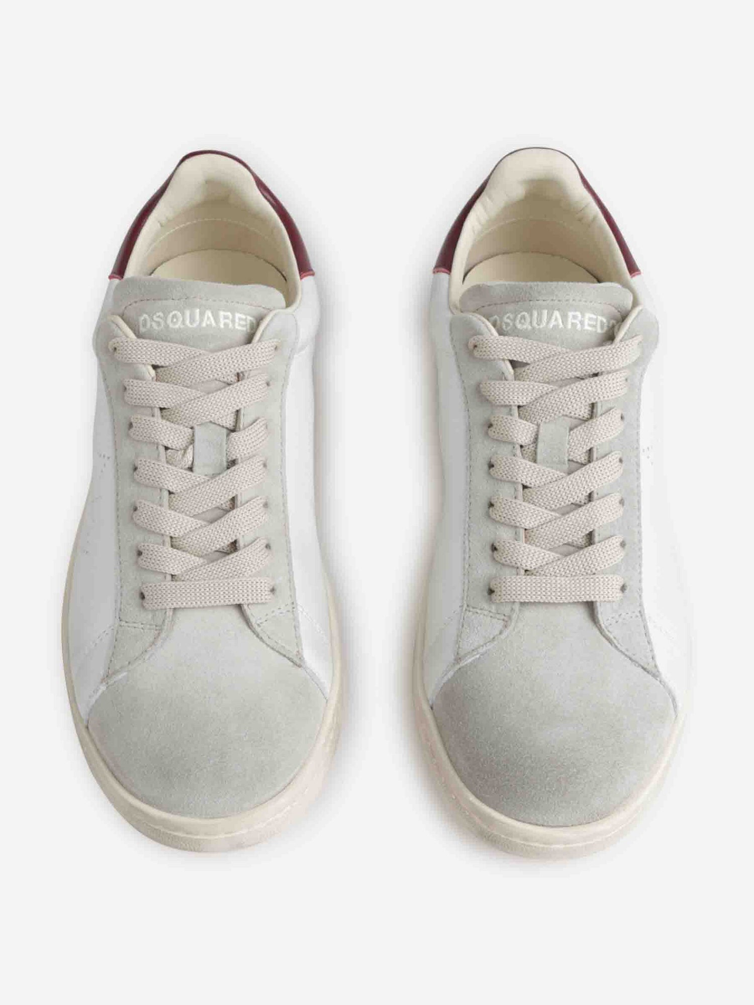 Outlet online Dsquared2 Hombre Sneakers New Jersey color Burdeos sku 616-003025 01 - Foto 3