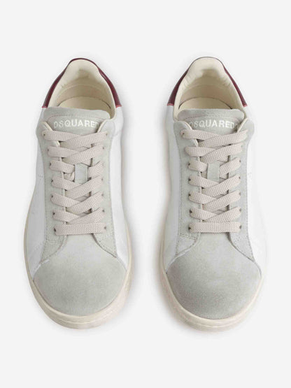 Outlet online Dsquared2 Hombre Sneakers New Jersey color Burdeos sku 616-003025 01 - Foto 3