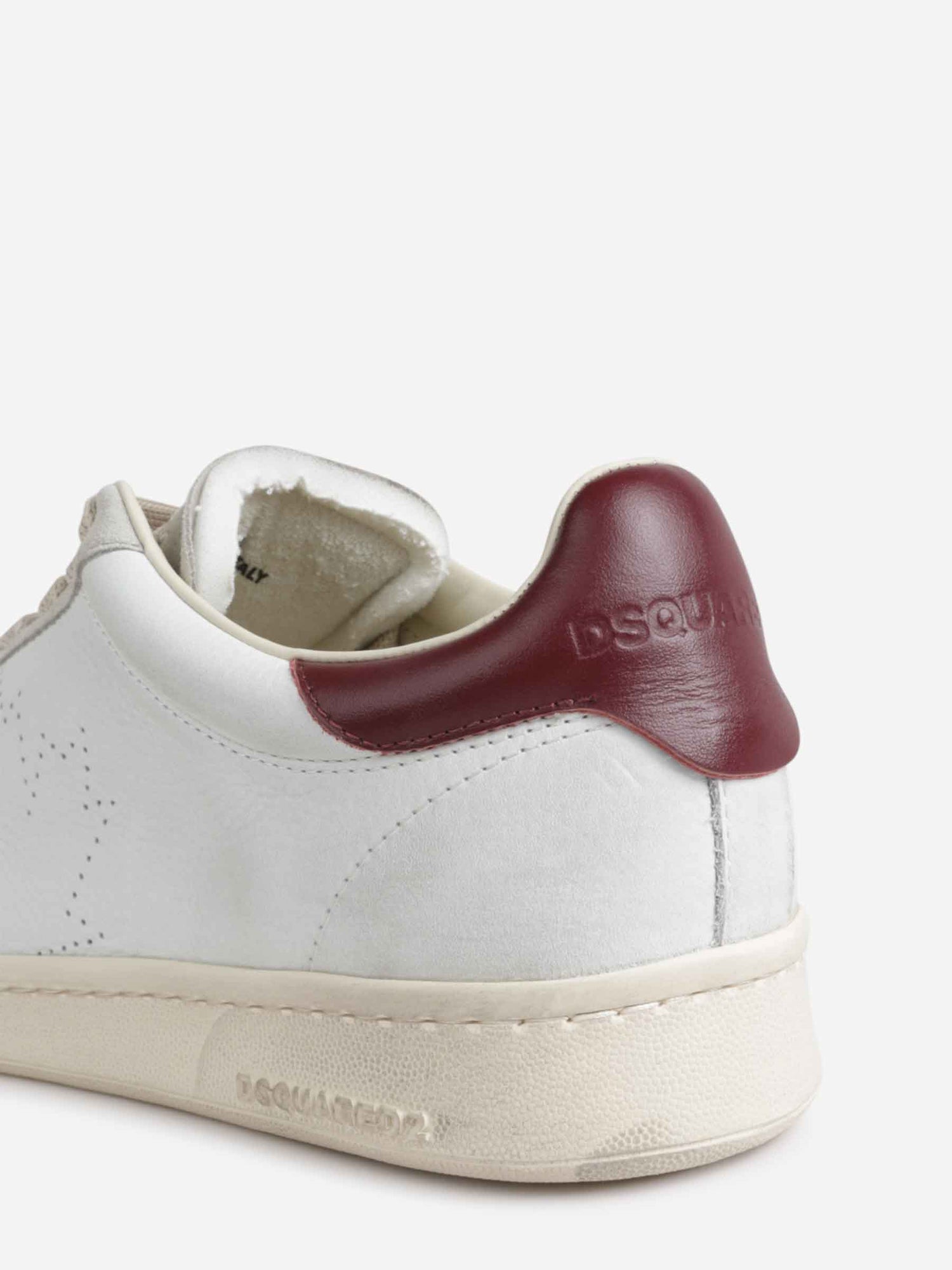 Outlet online Dsquared2 Hombre Sneakers New Jersey color Burdeos sku 616-003025 01 - Foto 4