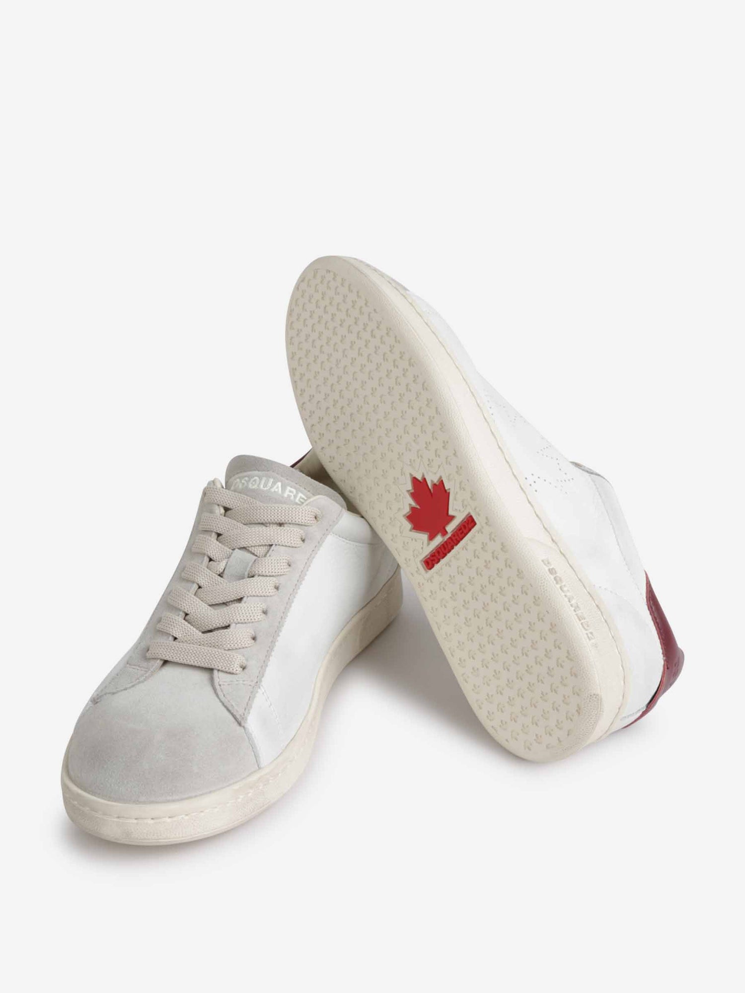 Outlet online Dsquared2 Hombre Sneakers New Jersey color Burdeos sku 616-003025 01 - Foto 5