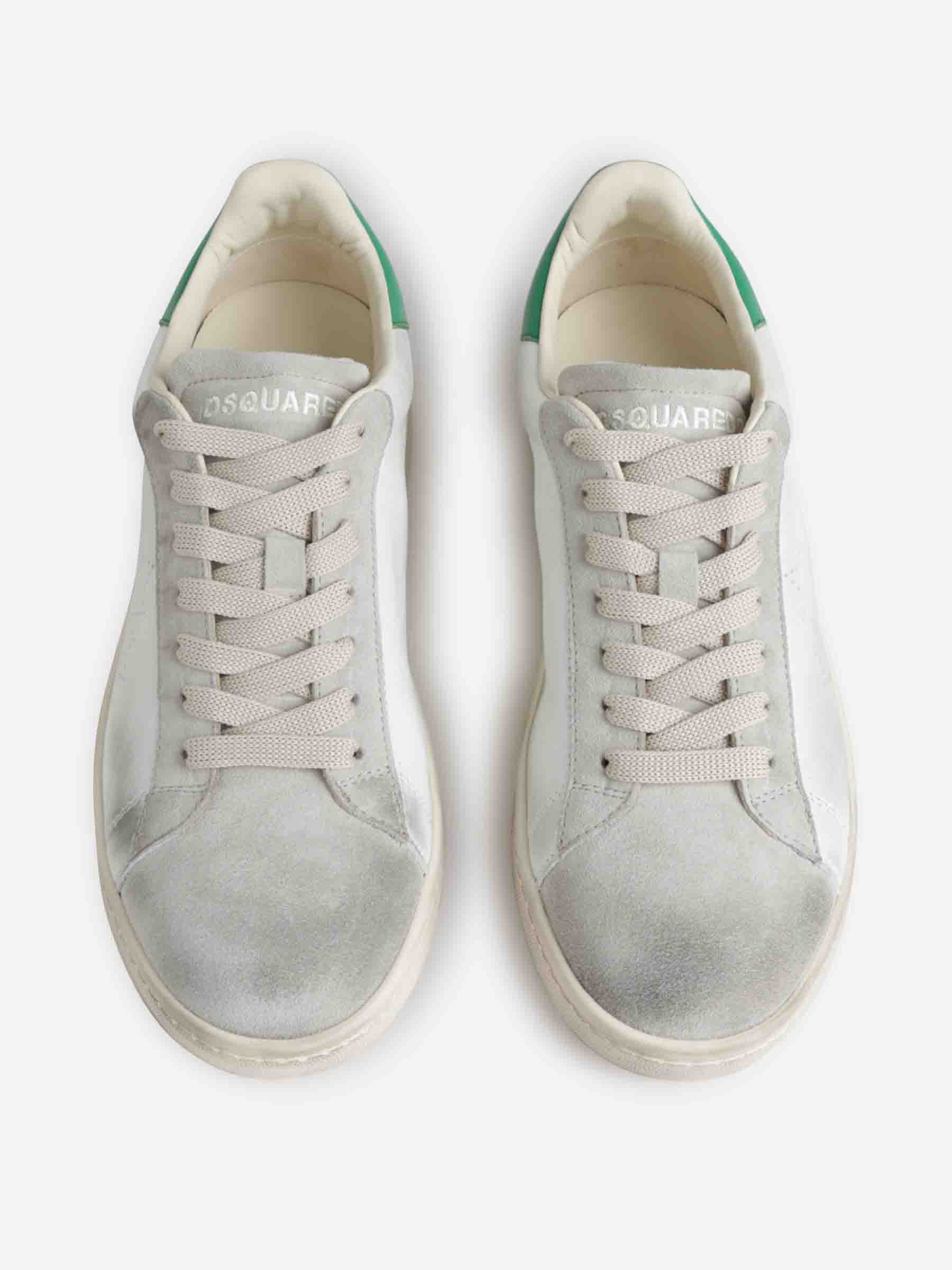 Dsquared2 Hombre Barcelona Sneakers New Jersey color Verde sku 616-003025 02 - Foto 3