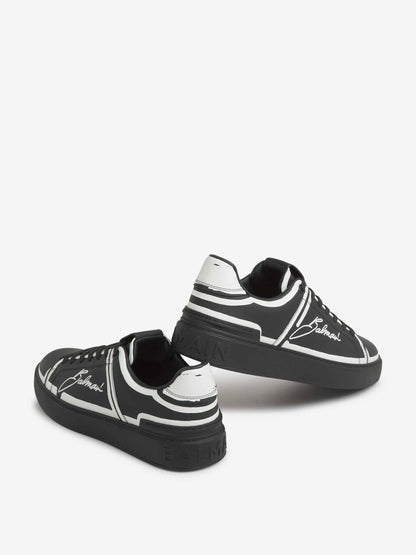 Outlet online Balmain Hombre Sneakers B-Court Piel color Negro sku 616-003029 01 - Foto 6