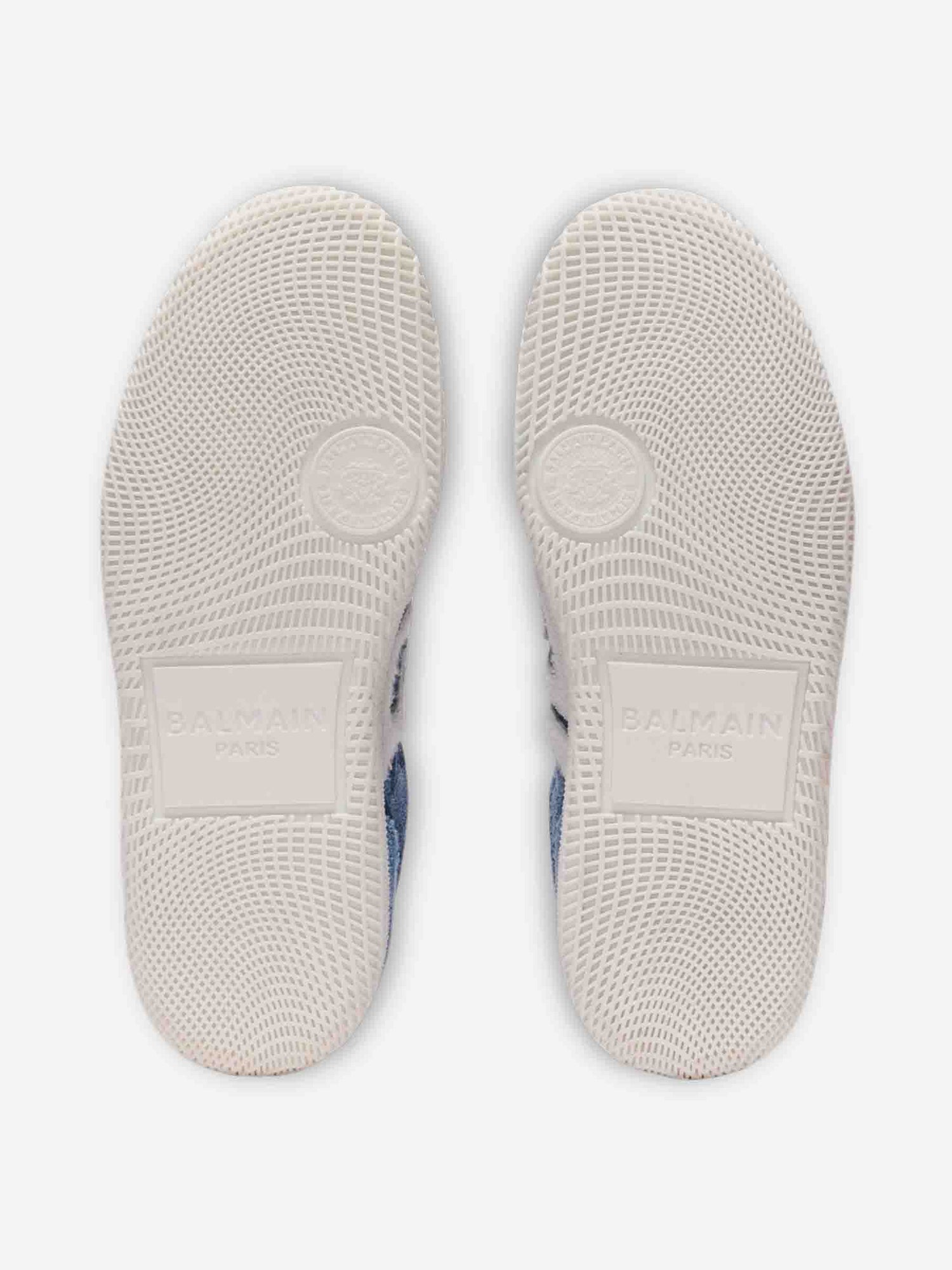 Outlet online Balmain Hombre Sneakers Swan Denim color Azul sku 616-003030 01 - Foto 5