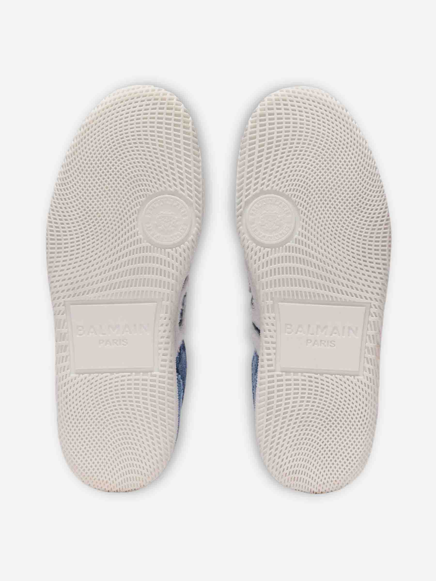 Outlet online Balmain Hombre Sneakers Swan Denim color Azul sku 616-003030 01 - Foto 5