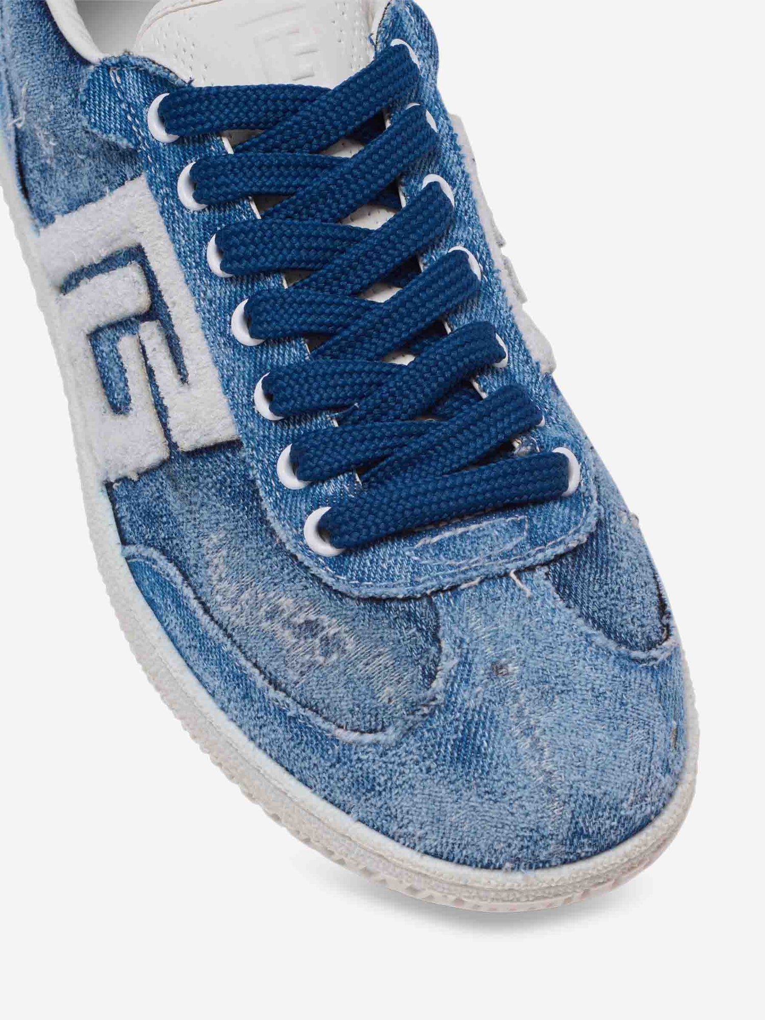 Outlet online Balmain Hombre Sneakers Swan Denim color Azul sku 616-003030 01 - Foto 6