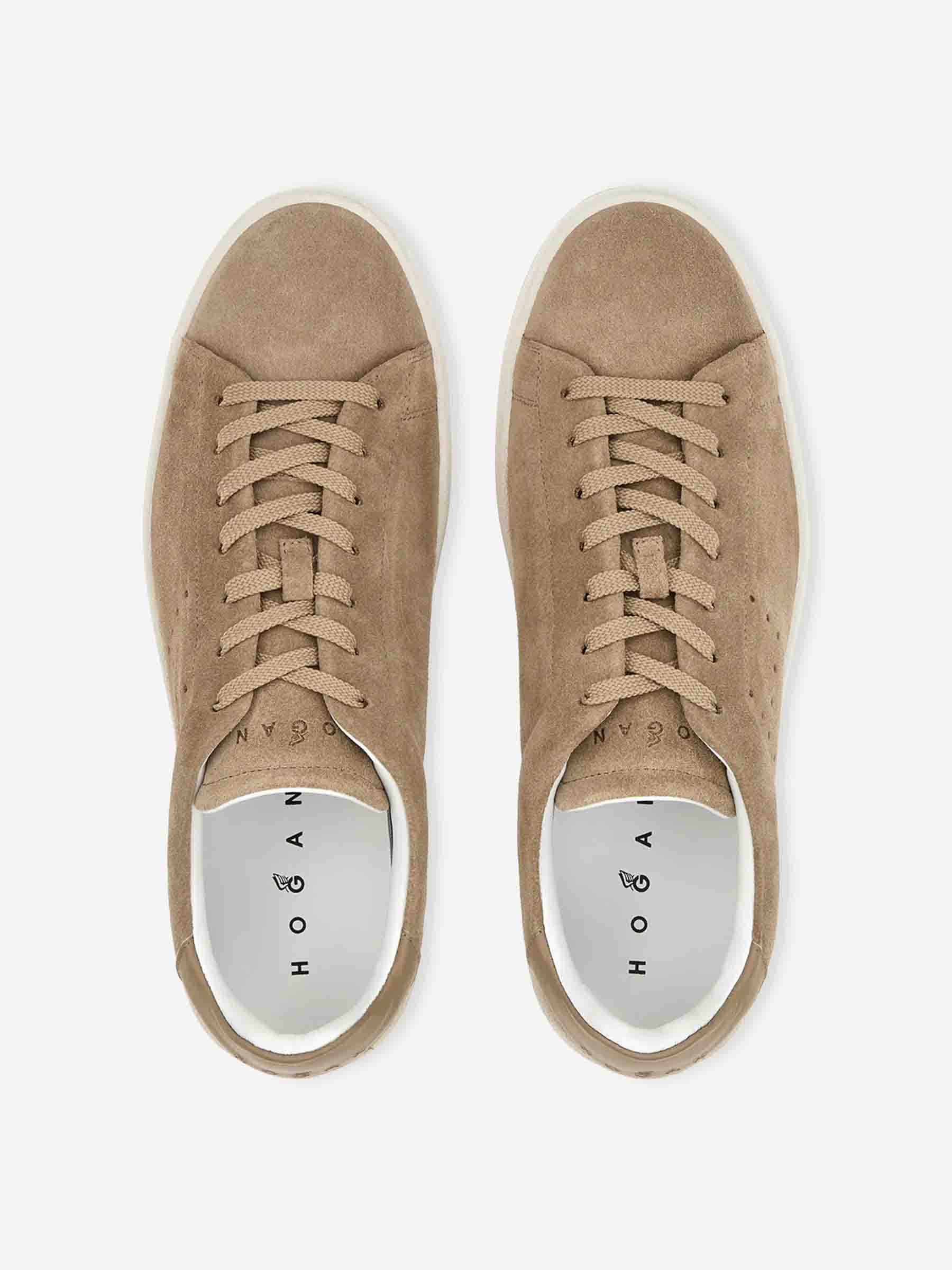 Outlet online Hogan Hombre Sneakers Hogan H672 color Camel sku 616-003042 01 - Foto 4