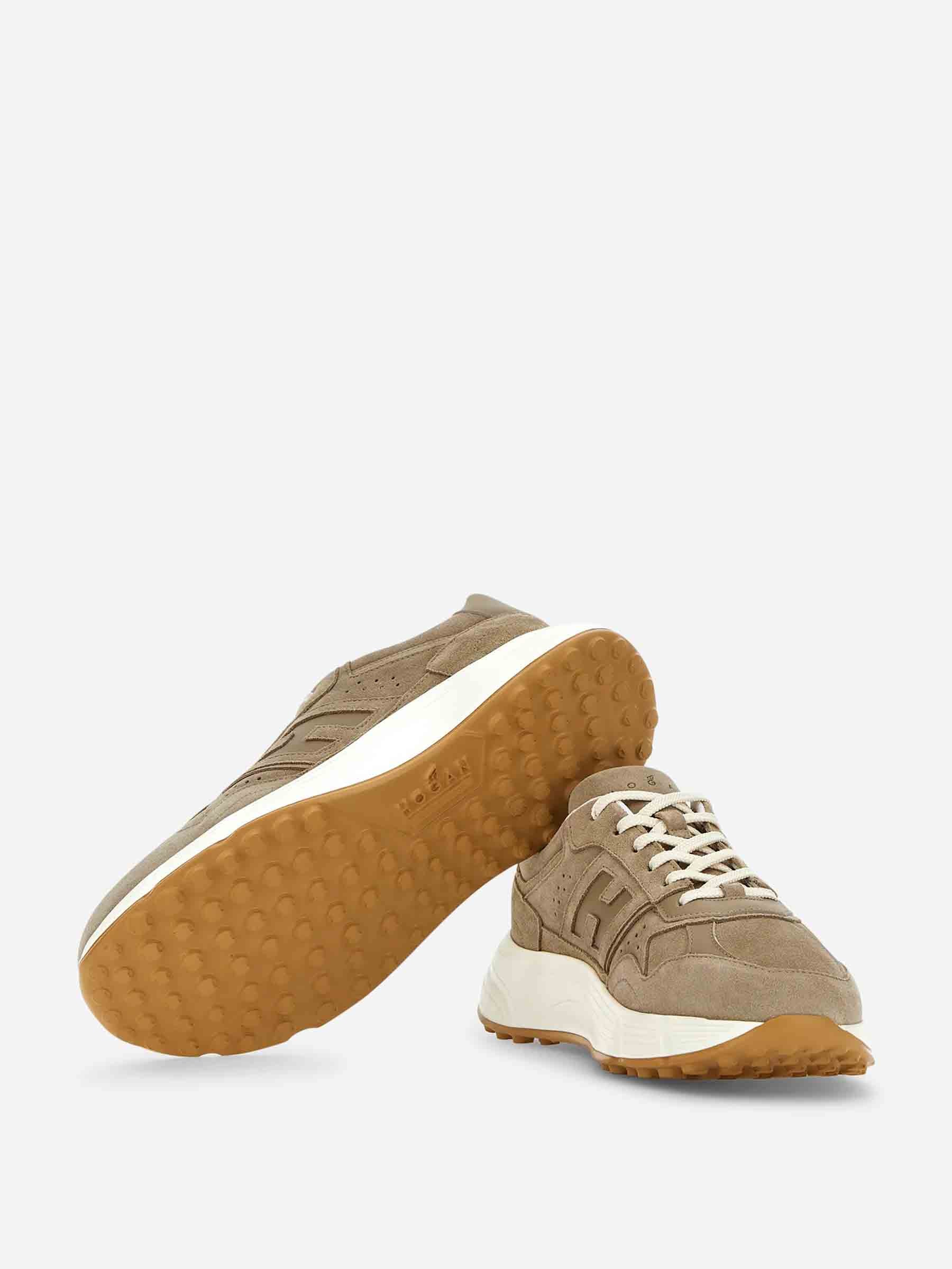 Outlet online Hogan Hombre Sneakers Hogan Hyperlight color Camel sku 616-003044 01 - Foto 5