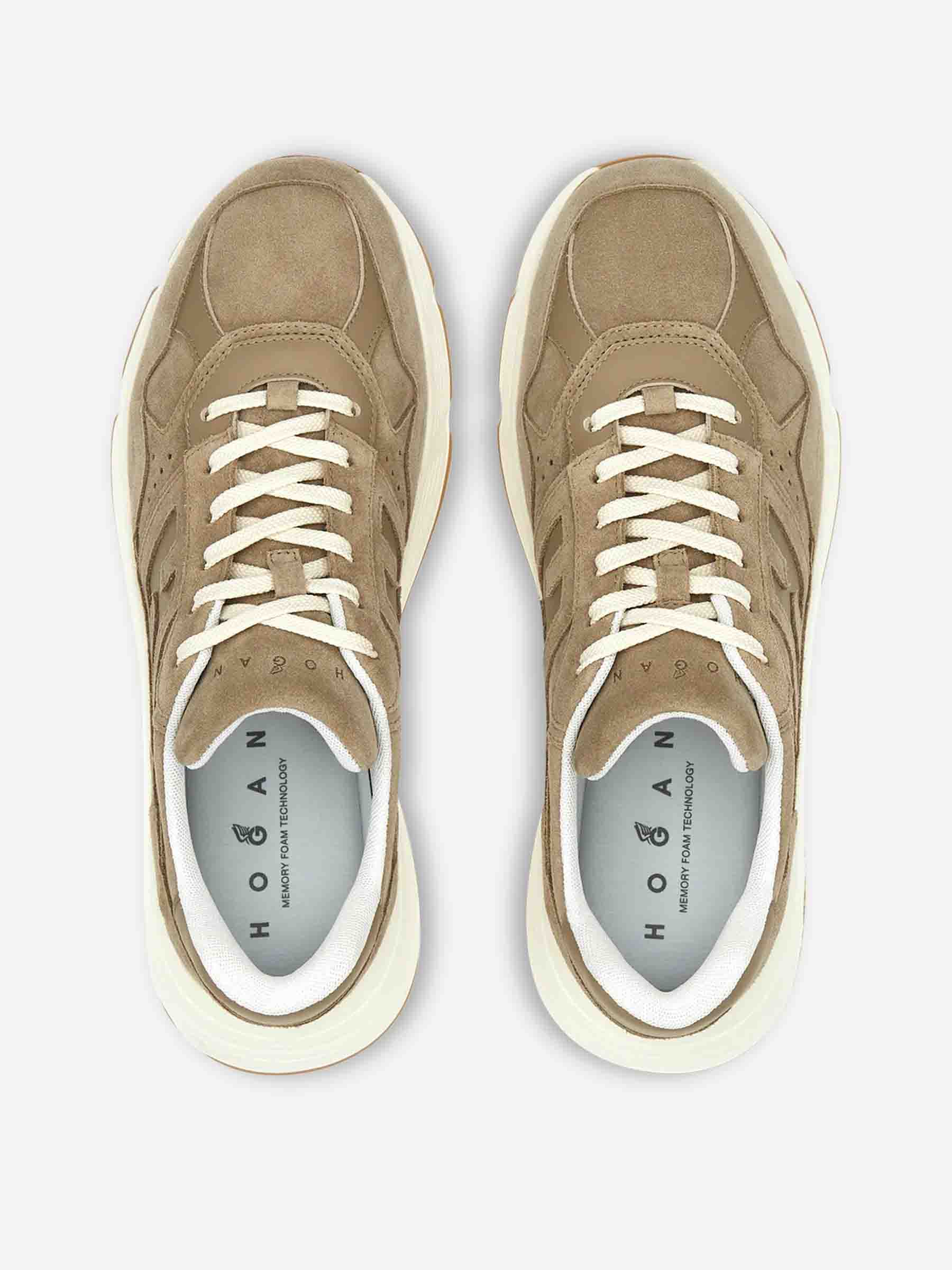 Outlet online Hogan Hombre Sneakers Hogan Hyperlight color Camel sku 616-003044 01 - Foto 6