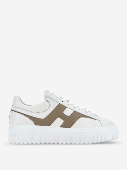 Outlet online Hogan Hombre Sneakers Hogan H-Stripes color Blanco sku 616-003047 01 - Foto 1