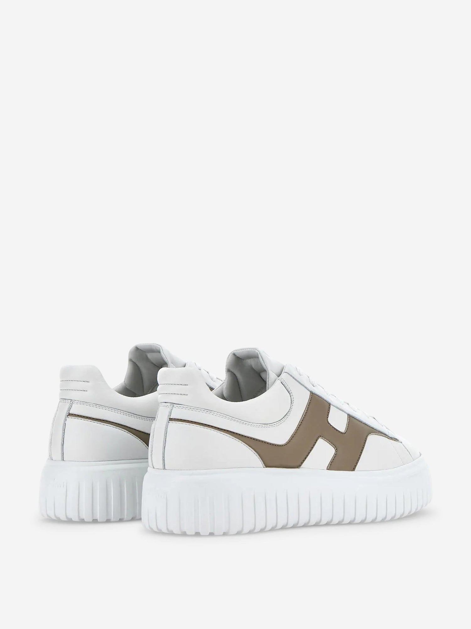 Outlet online Hogan Hombre Sneakers Hogan H-Stripes color Blanco sku 616-003047 01 - Foto 4