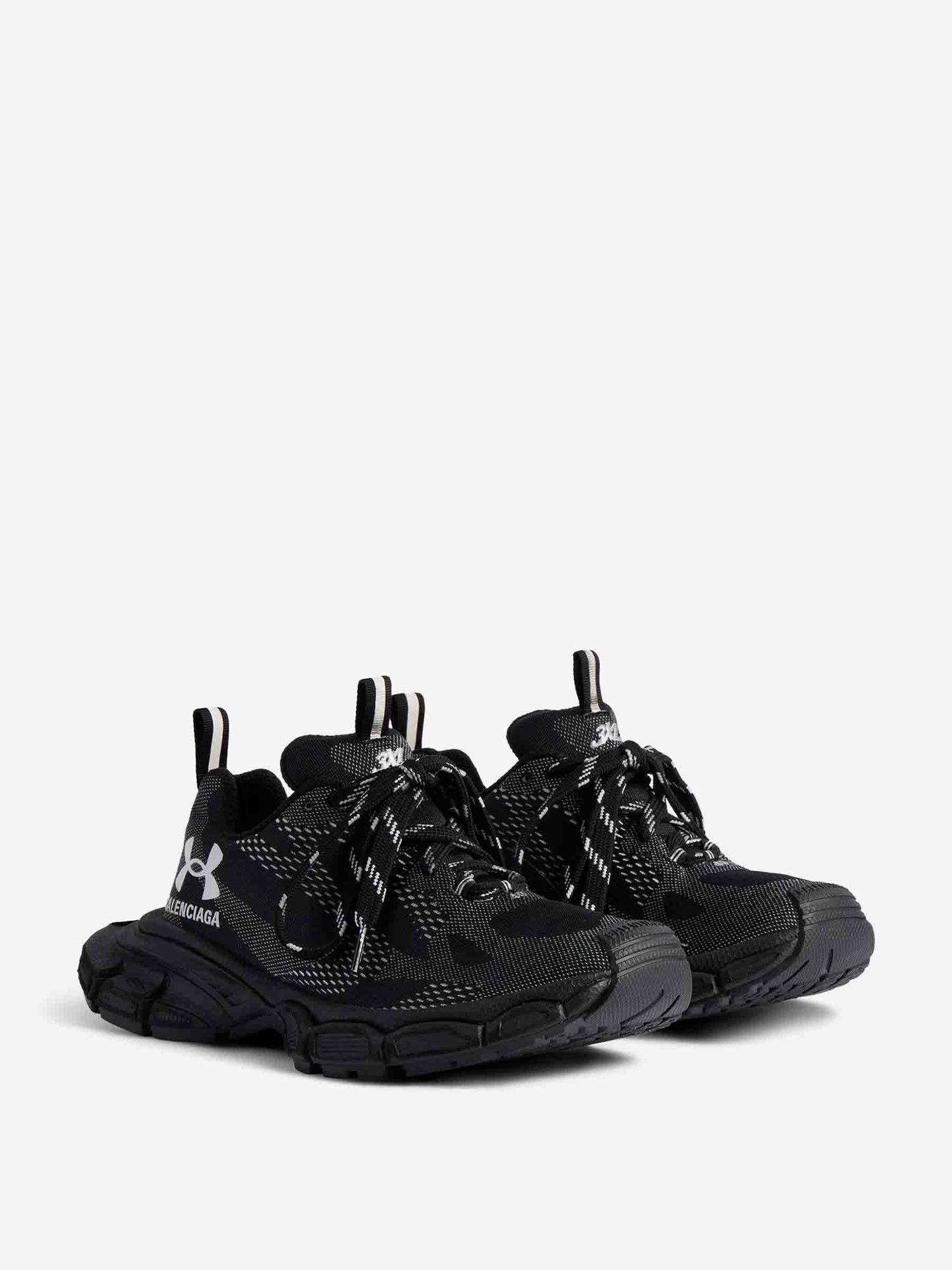 Balenciaga Hombre Barcelona Sneakers 3XL Knit color Negro sku 616-003061 01 - Foto 2