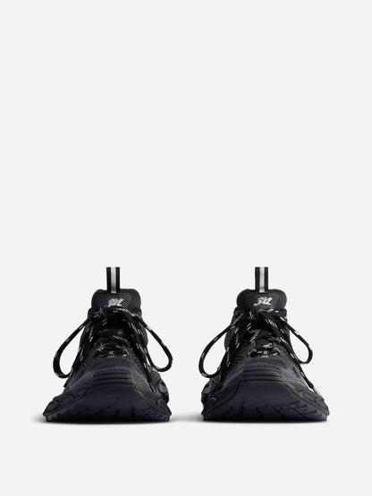 Balenciaga Hombre Barcelona Sneakers 3XL Knit color Negro sku 616-003061 01 - Foto 3