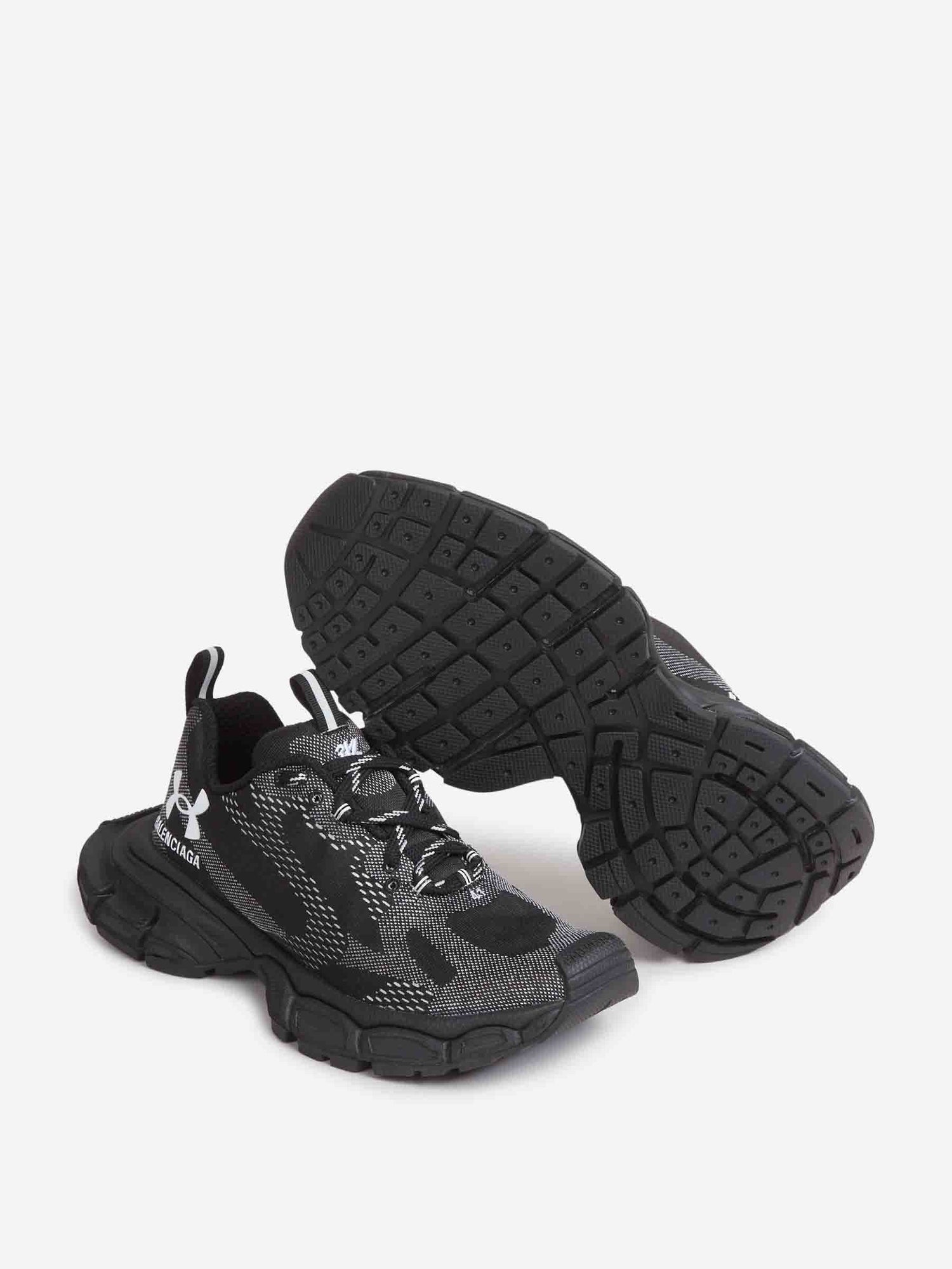 Outlet online Balenciaga Hombre Sneakers 3XL Knit color Negro sku 616-003061 01 - Foto 4