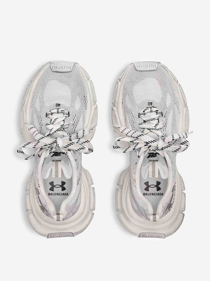 Balenciaga Hombre Barcelona Sneakers 3XL Knit color Blanco sku 616-003061 02 - Foto 4