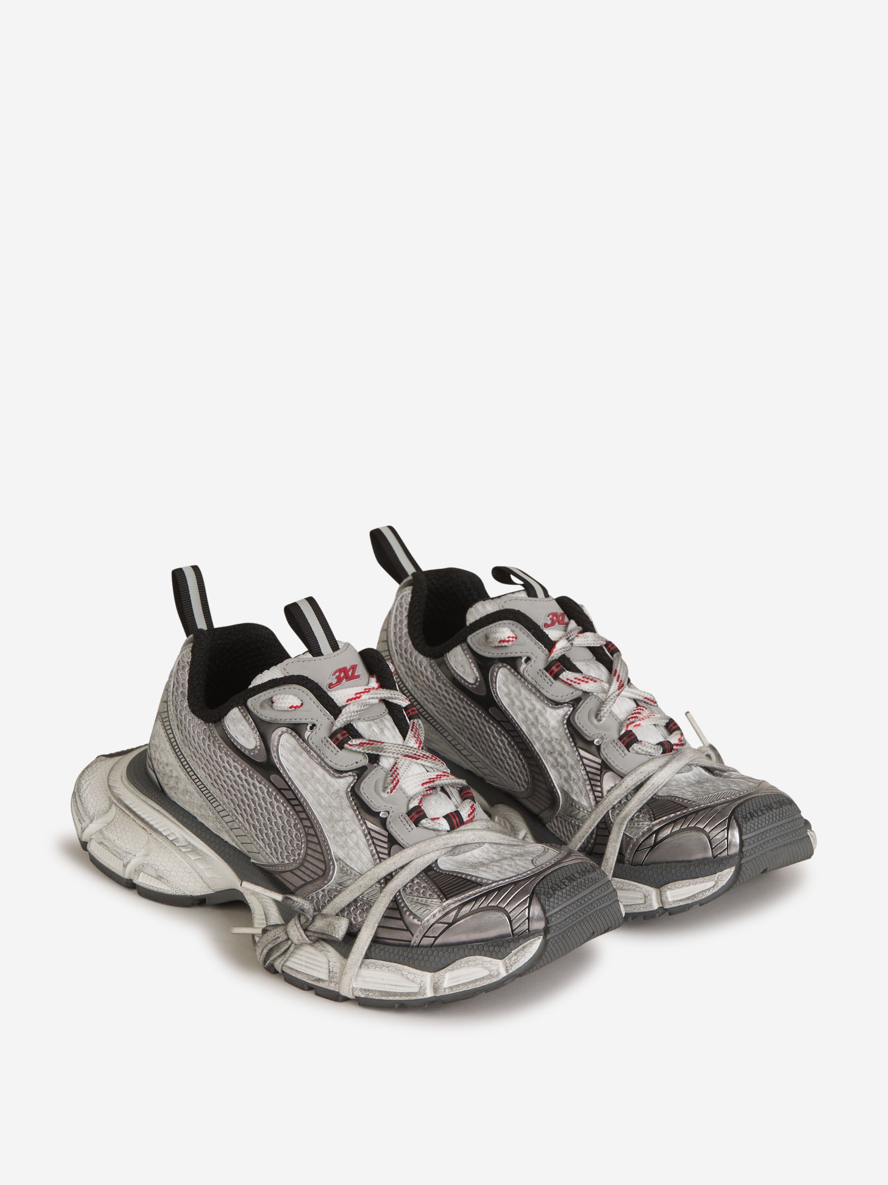 Outlet online Balenciaga Hombre Sneakers 3XL Desgastado color Gris Piedra sku 616-003066 01 - Foto 2