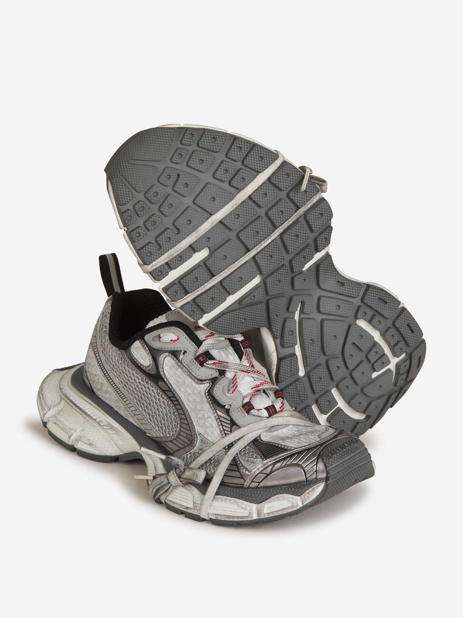 Outlet online Balenciaga Hombre Sneakers 3XL Desgastado color Gris Piedra sku 616-003066 01 - Foto 3