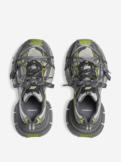 Balenciaga Hombre Barcelona Sneakers 3XL Desgastado color Blanco sku 616-003066 02 - Foto 5