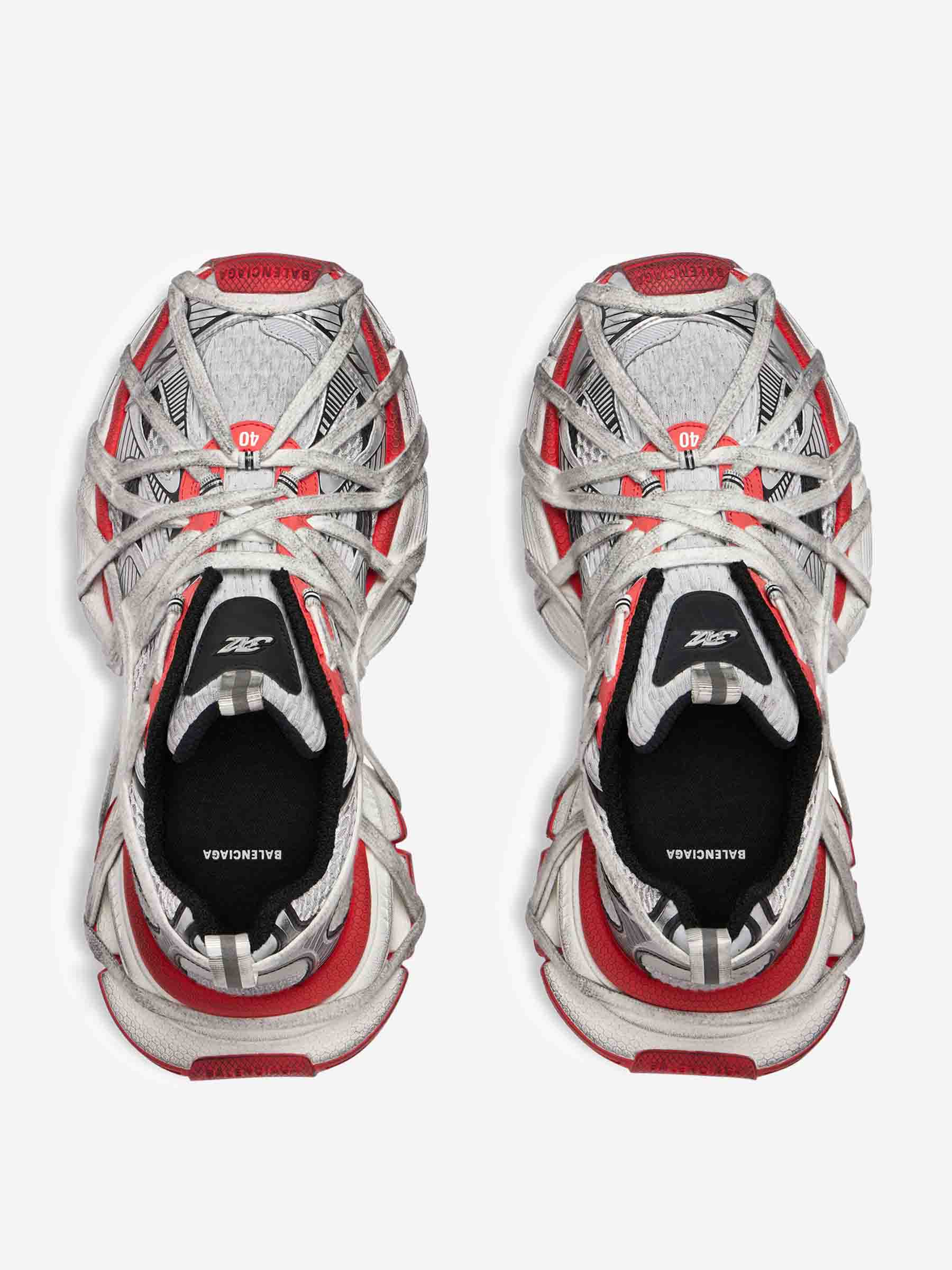 Outlet online Balenciaga Hombre Sneakers 3XL Extreme Lace color Gris Piedra sku 616-003067 01 - Foto 3