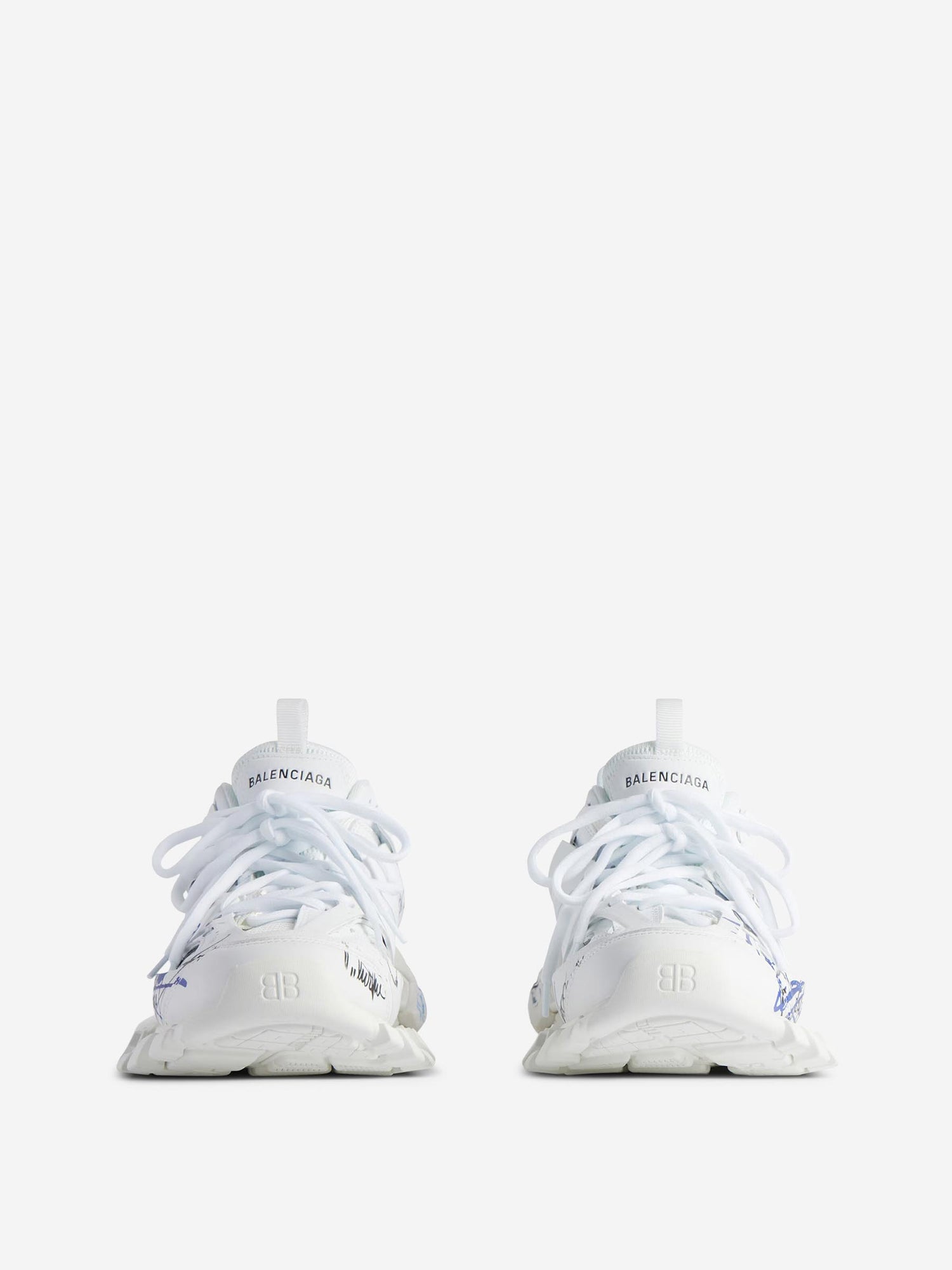 Outlet online Balenciaga Hombre Sneakers Track Autographe color Blanco sku 616-003069 01 - Foto 2