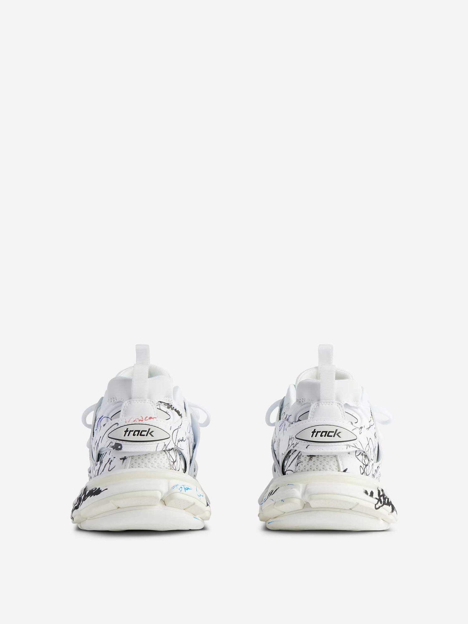 Outlet online Balenciaga Hombre Sneakers Track Autographe color Blanco sku 616-003069 01 - Foto 4