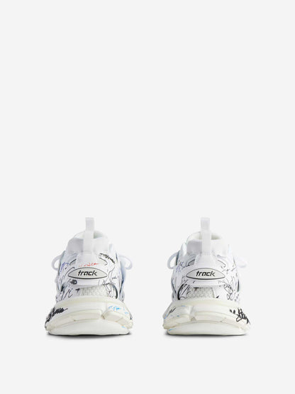 Outlet online Balenciaga Hombre Sneakers Track Autographe color Blanco sku 616-003069 01 - Foto 4