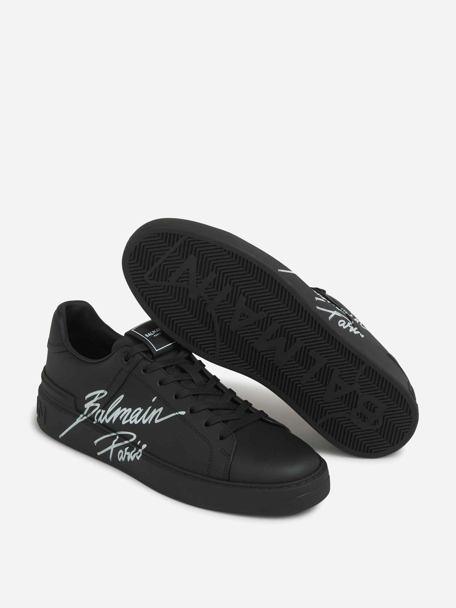 Balmain Hombre Barcelona Sneakers B-Court Piel color Negro sku 616-003089 01 - Foto 5