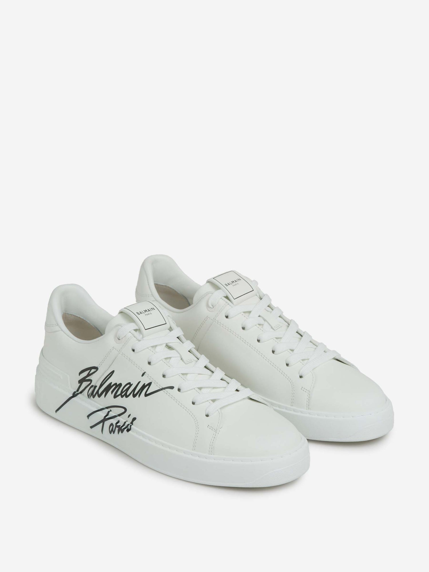 Balmain Hombre Barcelona Sneakers B-Court Piel color Blanco sku 616-003089 02 - Foto 3